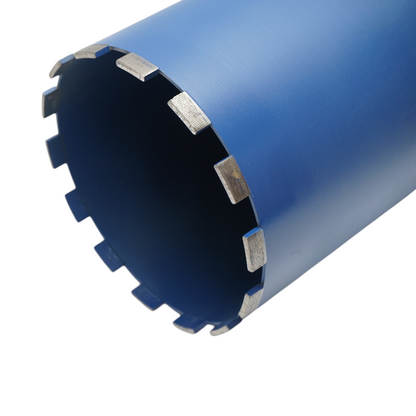 Diamond drill 200x450mm with 1-1/4 UNC internal thread, wet drilling for concrete, brick Breckner Germany