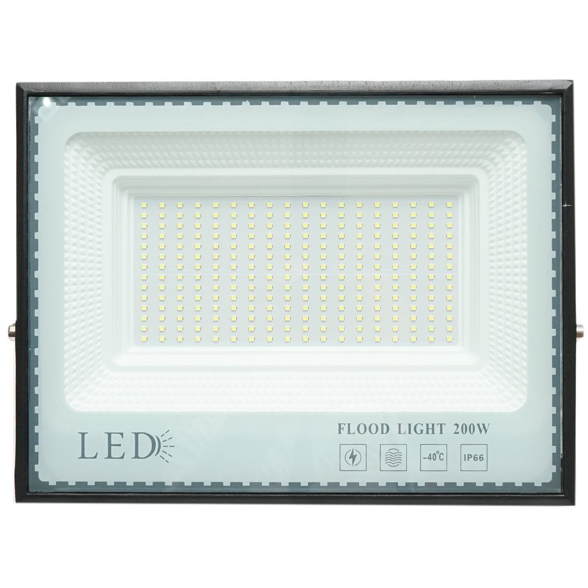 LED Projector 200W, 220V, 6500K, 332x252x38mm IP66 Breckner Germany