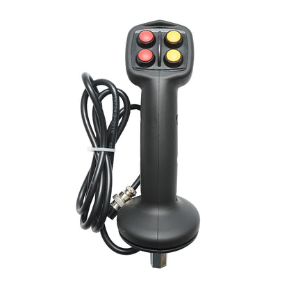 Joystick with 4 electric buttons 24V and control module