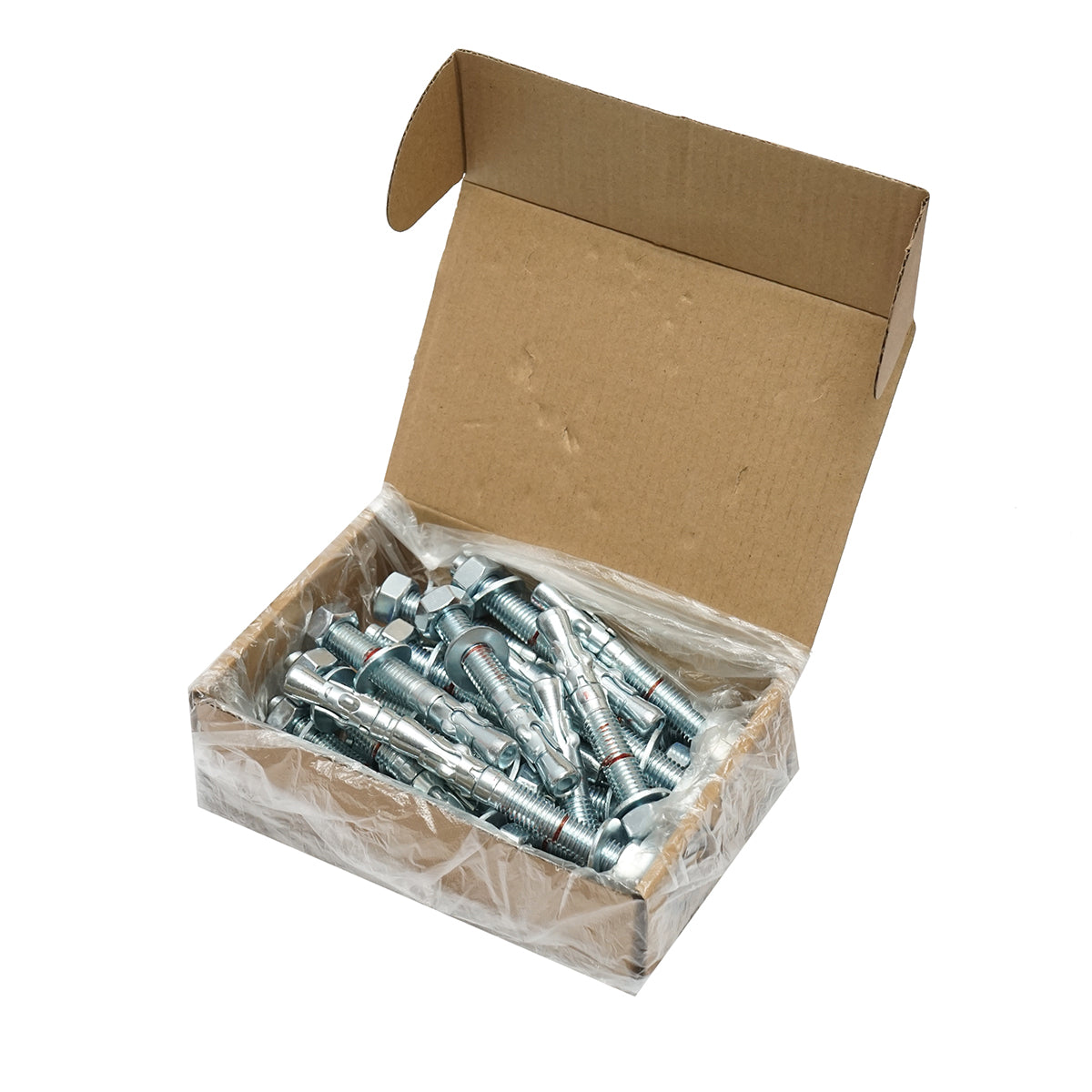 Anchor with cylindrical collar and M12x100mm clamp, 25 pcs/box