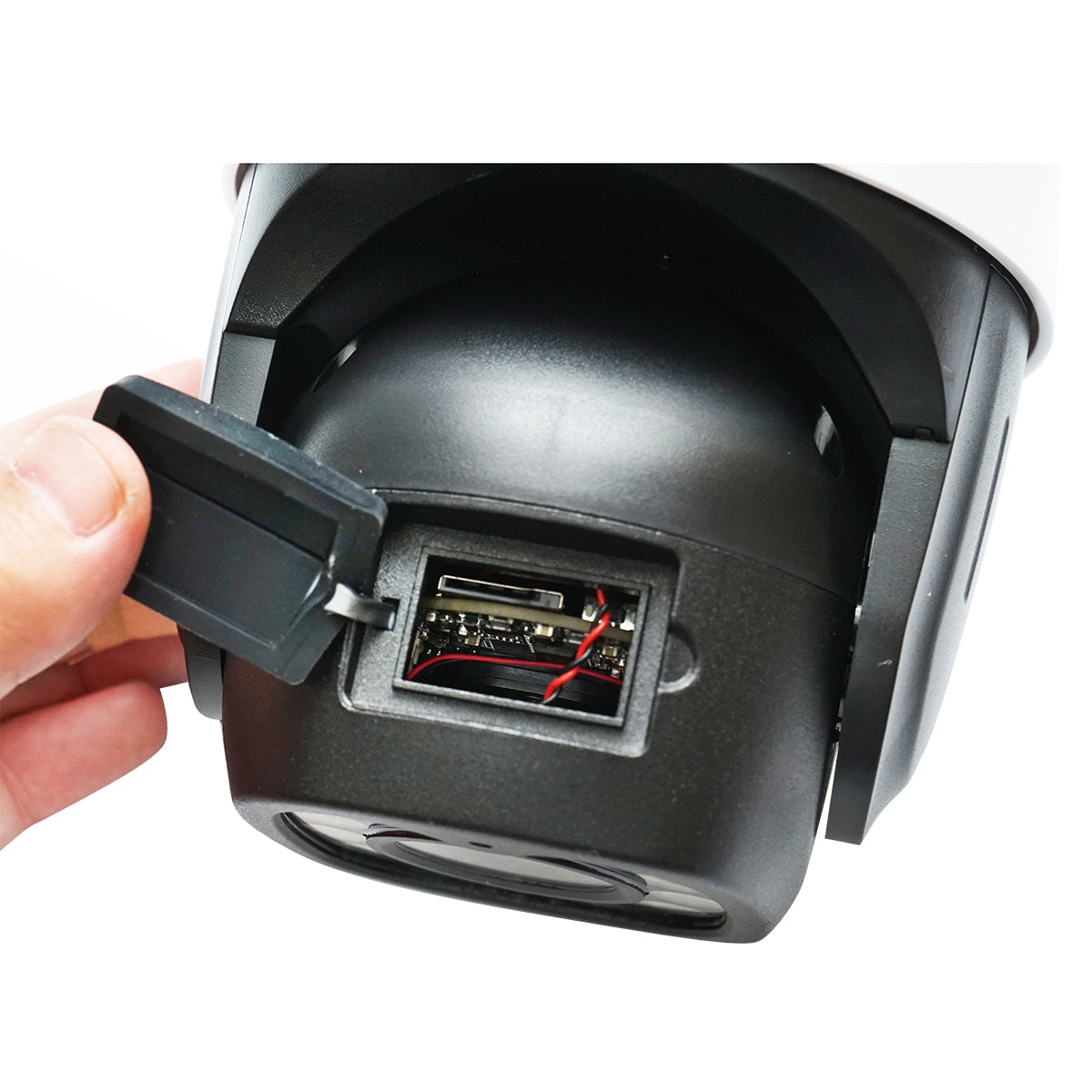Indoor/outdoor WIFI surveillance camera 5M ultra HD, PTZ, motion sensor, rotatable, 90 degrees, 220V IP66 Breckner Germany