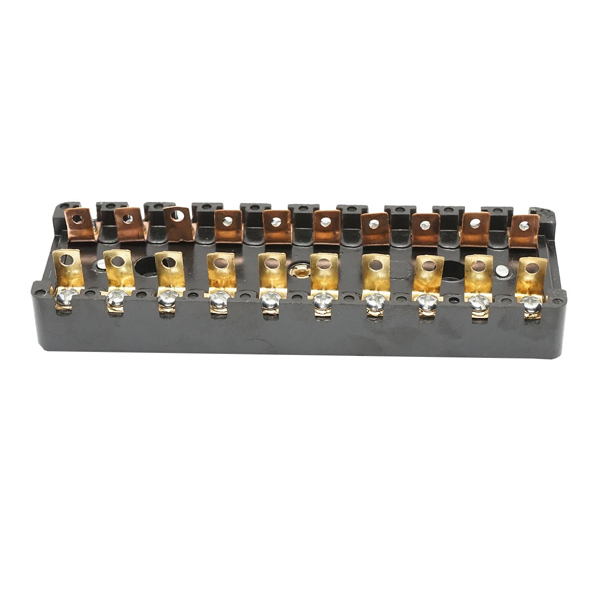 Universal cylindrical fuse box 10 ways