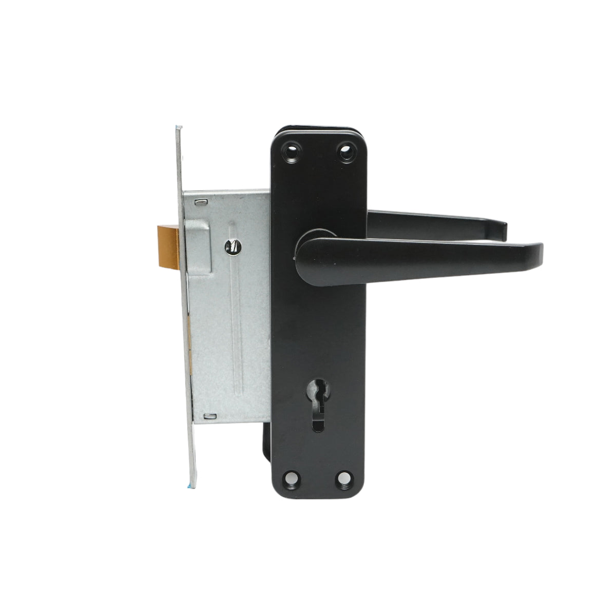 Black sliding door frog, 57x100x60mm