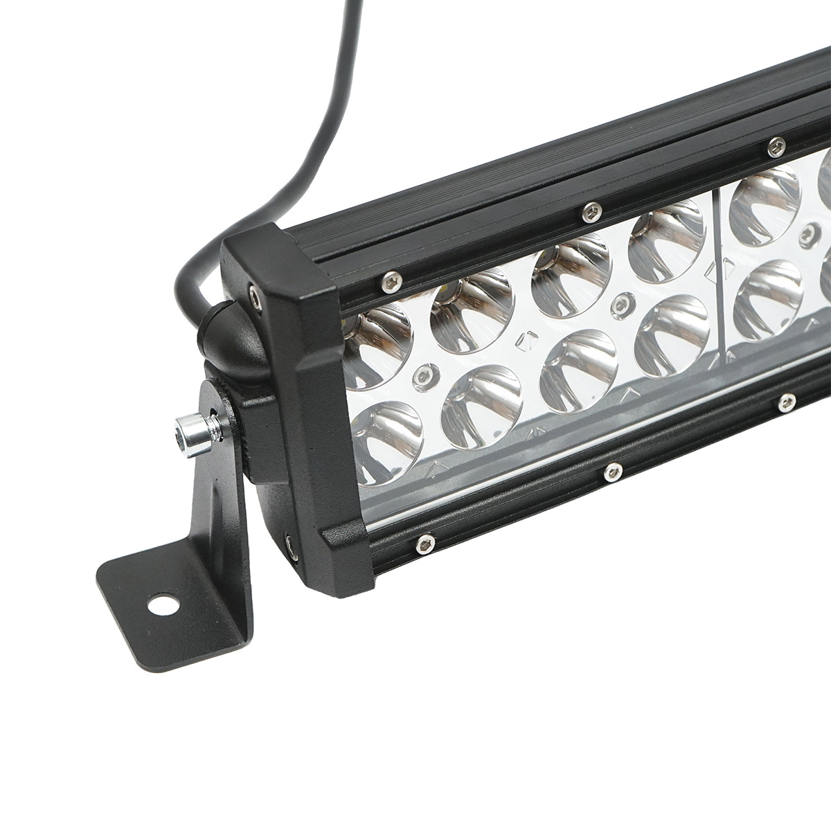Curved bar lamp/projector 288W with 96 LEDs 9-60V 6000K 1250x65mm Breckner Germany