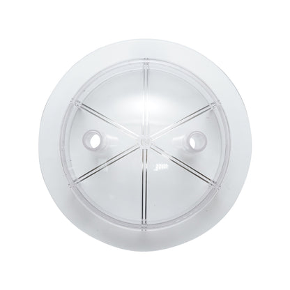 Transparent cap with 2 outlets for 30L container for cow milking machine Breckner Germany