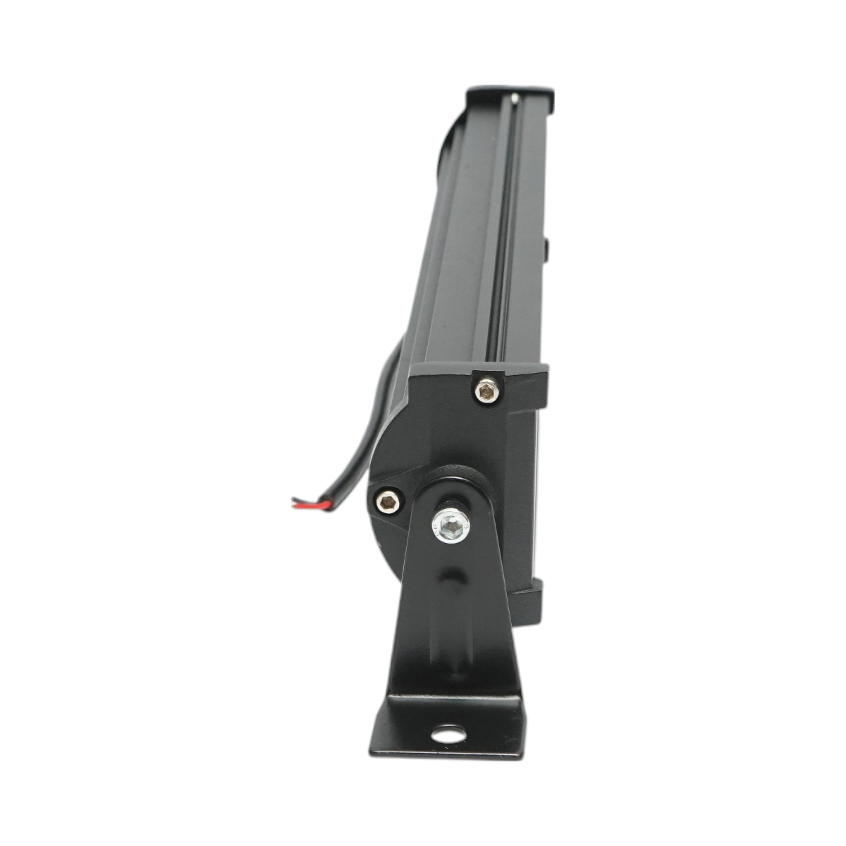 LED bar light 12-24V, 72W, 24 LEDs with mounting accessories 320x63x37mm