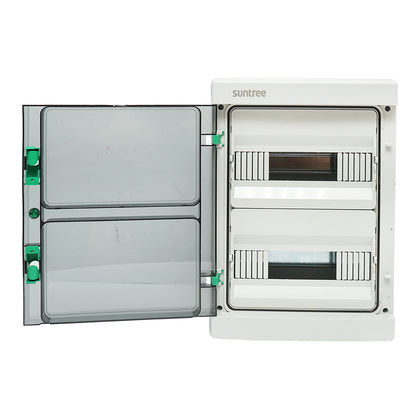 Safety switchboard applied for 2 rows, 24 modules IP65 Suntree.