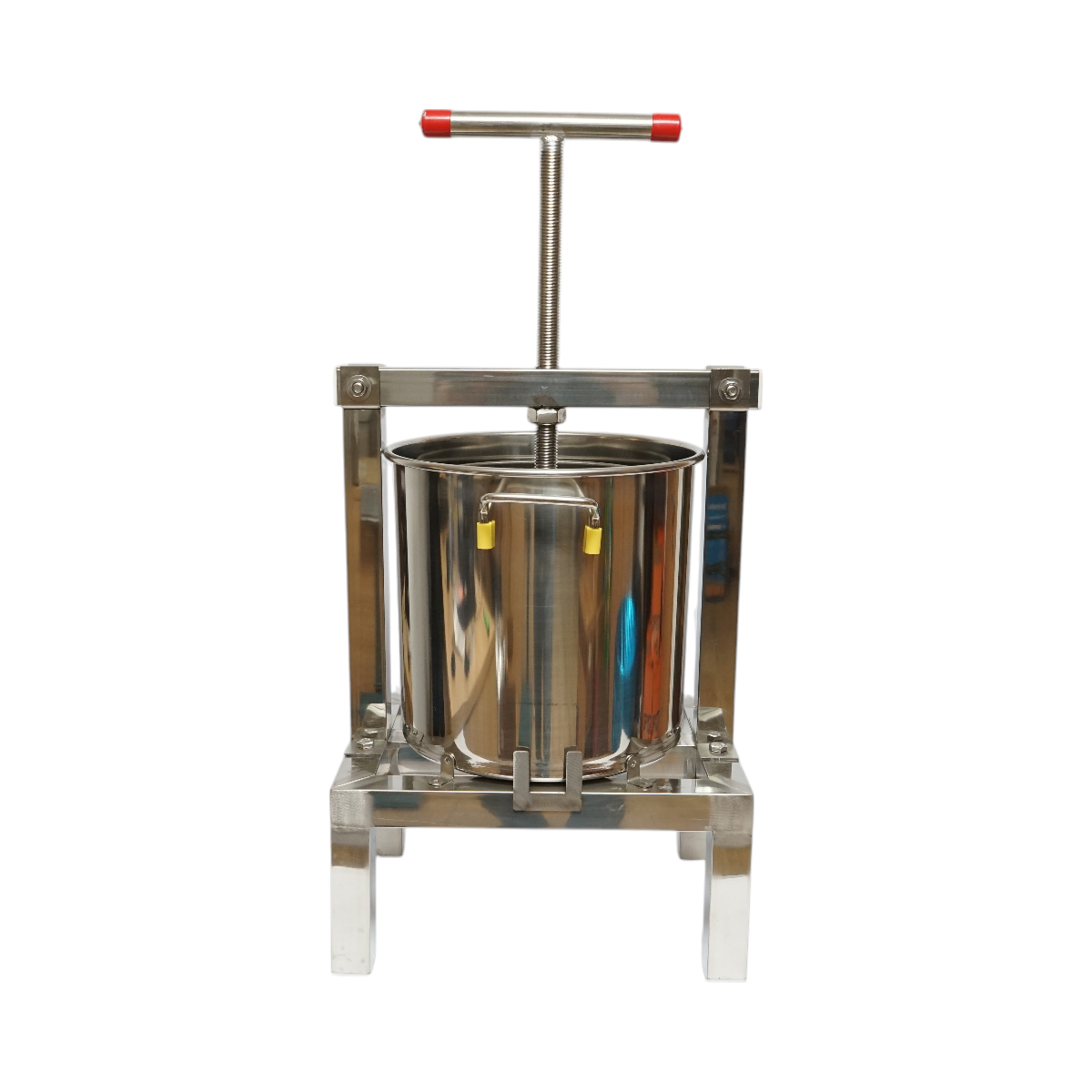 Stainless steel manual press for wax 10L