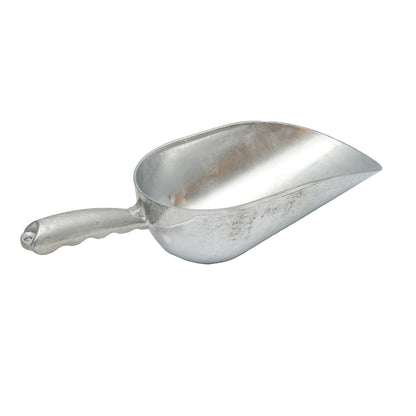 Spoon, food scoop, made of aluminum 26x14x9cm