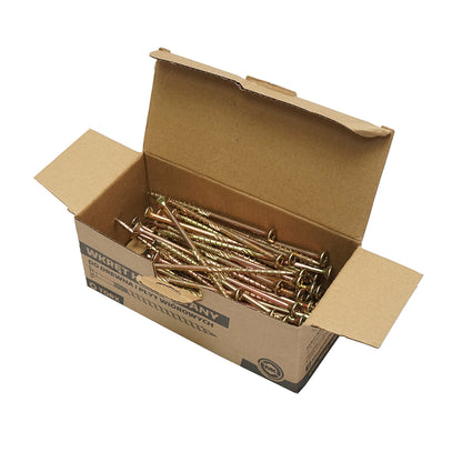 Self-tapping wood screw with a countersunk head 6x120mm torx type TX30, 100 pcs/box