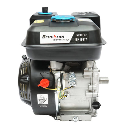 7.5HP gasoline engine, 4-stroke, 25mm notched shaft Breckner Germany