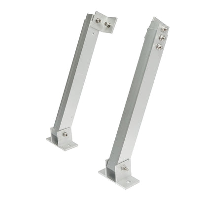 Adjustable supports for mounting photovoltaic solar panels with adjustable angle Breckner Germany