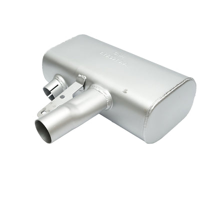 Exhaust muffler New Holland, Case IH OEM code CNH 1.15.001 AA