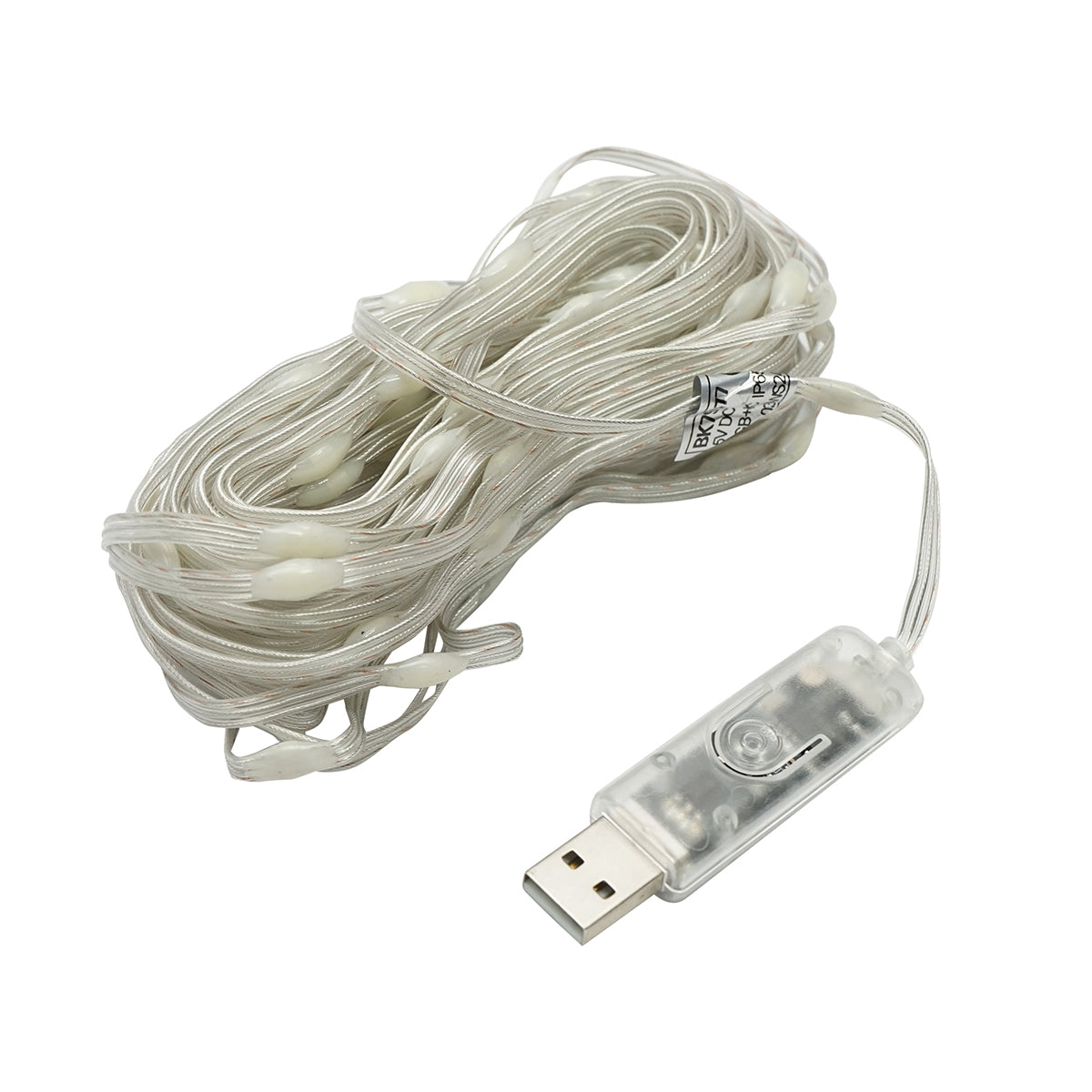 Smart LED strip 2W/m 5V with remote control, music control, bluetooth, USB application, 10m RGB+IC IP68 Breckner Germany