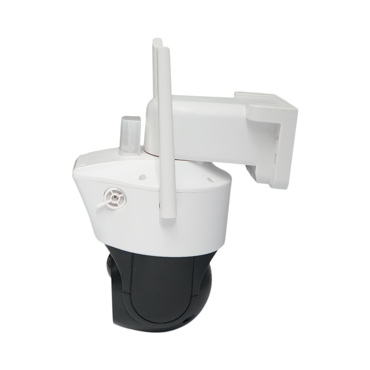 Dual lens surveillance camera 2x2MP, WIFI rotating with 7W solar panel, PTZ, 1080P, motion sensor, night vision, V380 Pro application