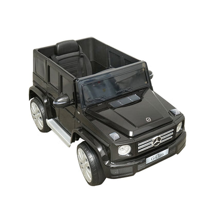Electric car with 6V/7Ah battery and remote control for kids Mercedes G500 JJ2077 black