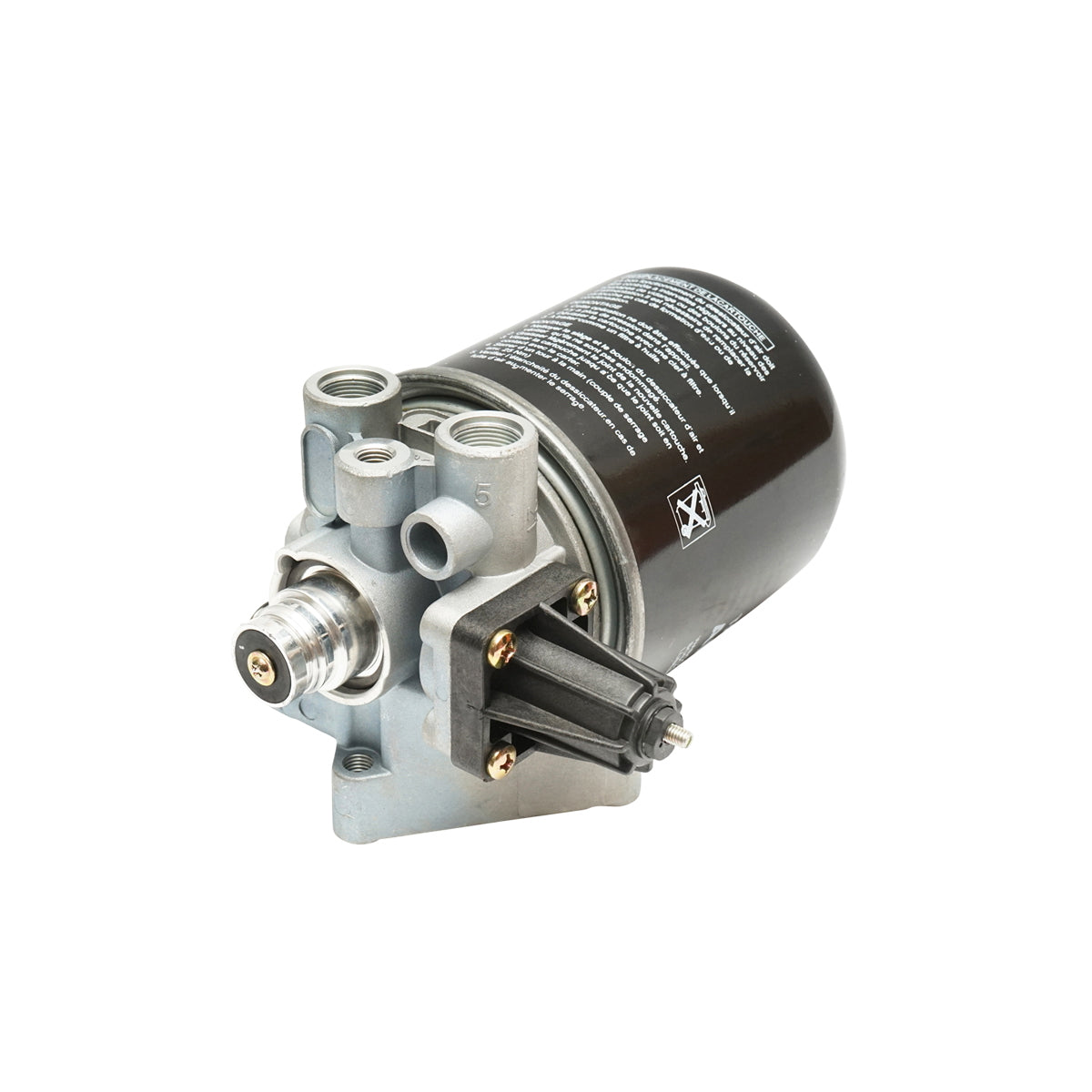 Air dryer with filter for compressor system OEM code 4324101020, 4324100202, 1487434901, LFP8654, T250W, AI12, TB1374X Breckner Germany