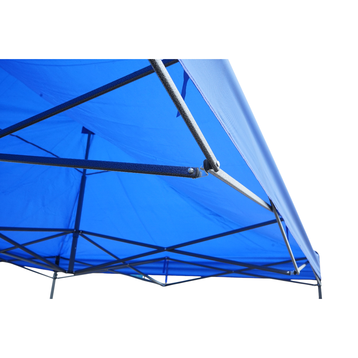 Blue pavilion tent 3x4.5m, adjustable height, foldable