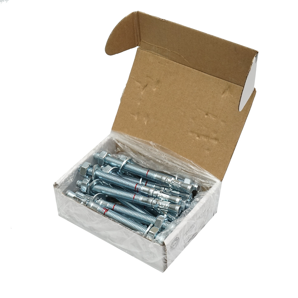 Anchor with cylindrical collar and M12x140mm clamp, 20 pcs/box