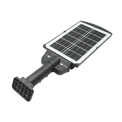 LED solar street lamp 6500K with 3W solar panel, 18000mAh battery, pole mount IP67 Breckner Germany