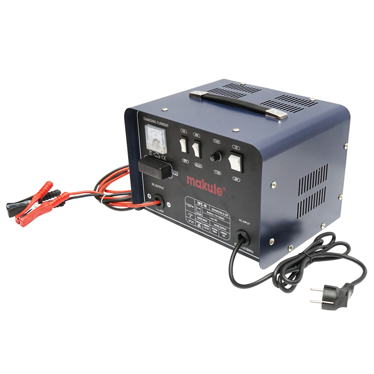 Car battery charger rectifier 12/24V 25A Makute