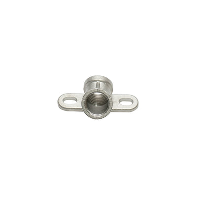 45-degree connector for pacifier attachment