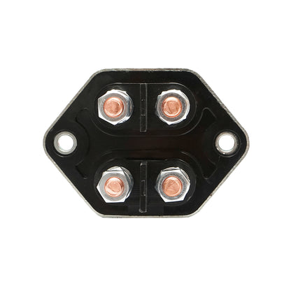 Double circuit general contact 12/24V 250A copper M10 connector Breckner Germany
