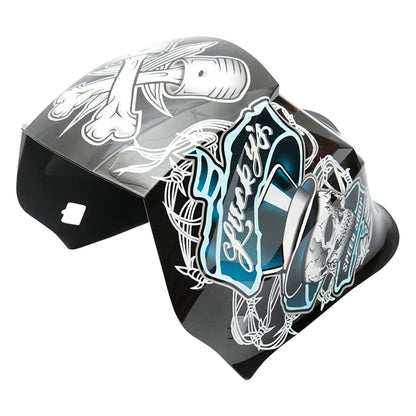 Breckner Germany Automatic Welding Mask Black Skeleton