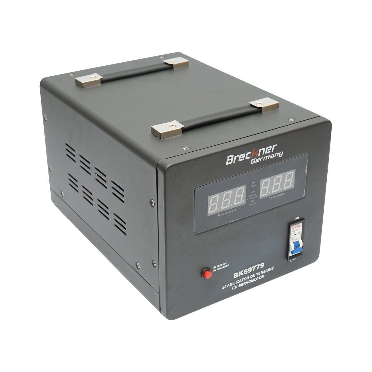 5000VA single-phase automatic voltage stabilizer with servomotor Breckner Germany