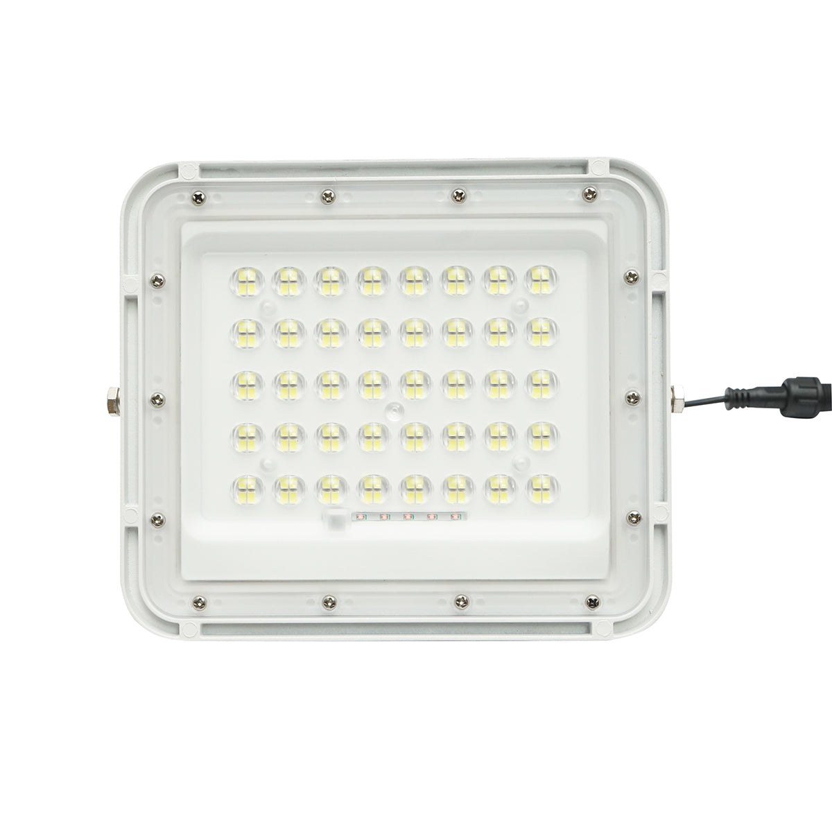 60W LED projector with 10W solar panel, 6000mAh battery, and remote control IP66 Breckner Germany
