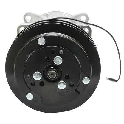 A/C climate compressor for Massey Ferguson, Landini OEM codes 3386861M1, 3712528M2, 3782613M2