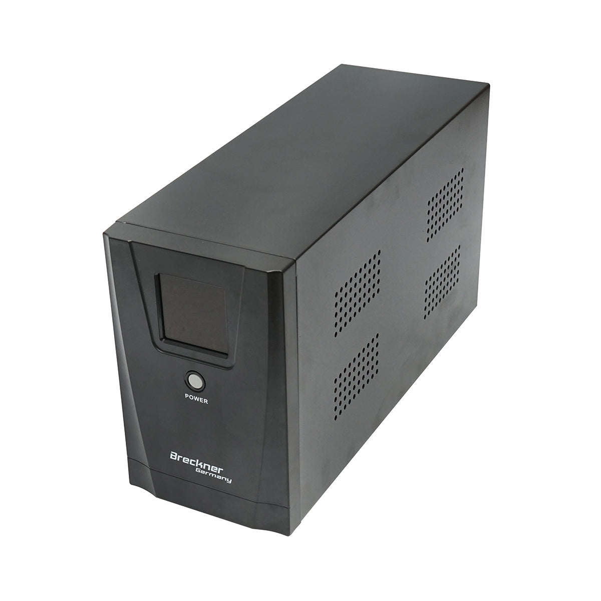 UPS 2000VA/1200W with 2x9Ah batteries and 2 shuko sockets, LCD, USB, AVR Breckner Germany