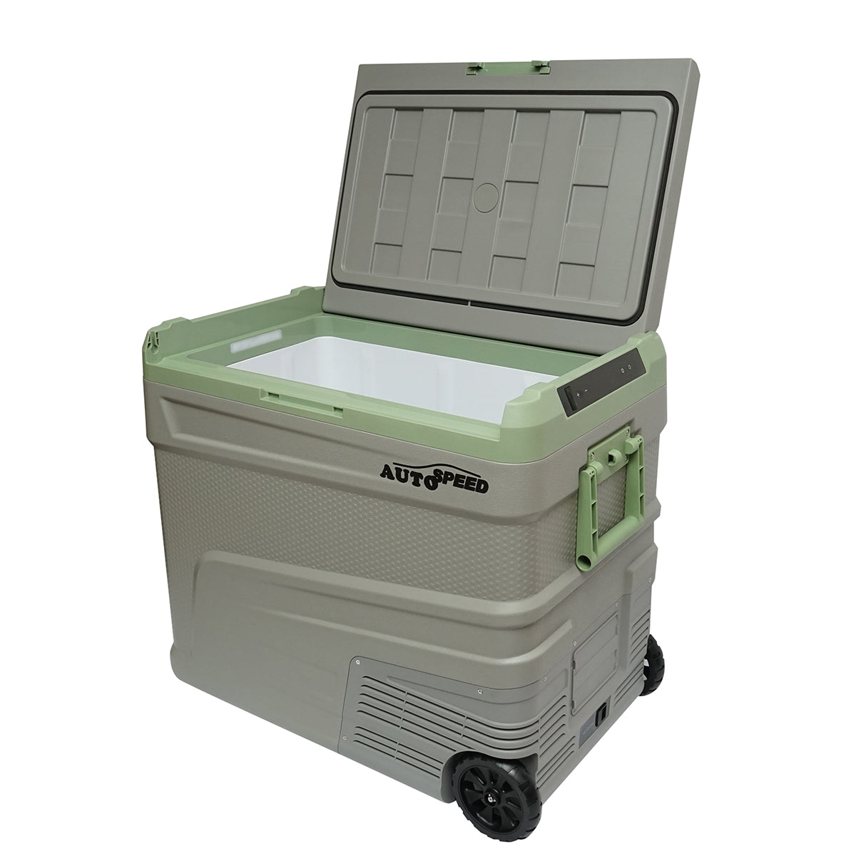 Car refrigerator with compressor 60W, capacity 64.2L, power supply voltage 12-24-220V, LCD screen, USB, 692x416x585mm G65 AUTOSPEED