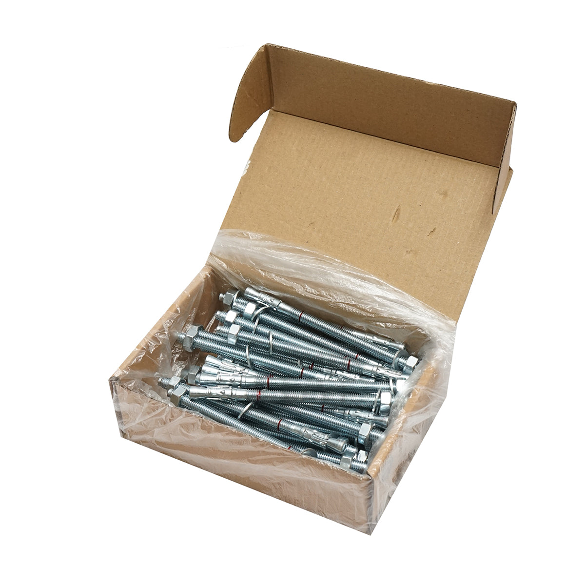 Anchor with cylindrical collar and M8x130mm clamp, 40 pcs/box