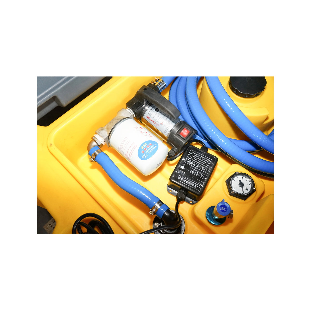 Diesel tank 220L with 12V/200W transfer system flow rate 60L/min