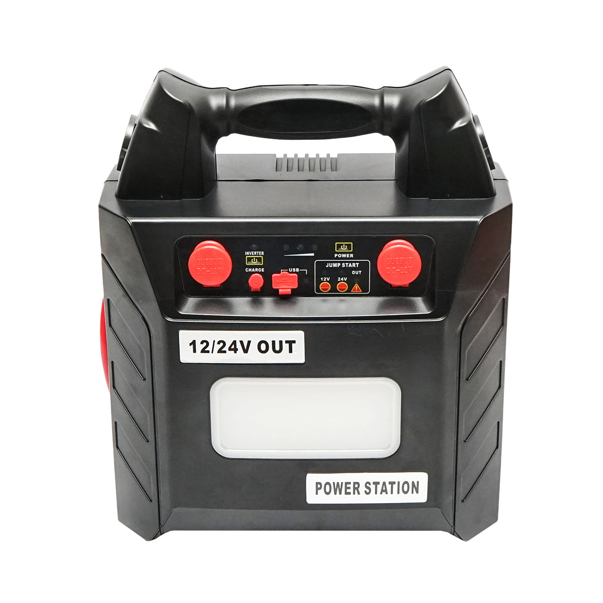 Portable start-up robot with 5 functions 12/24V 300W 600-3000A, battery included, 3W LED lamp and 1xUSB 5V/2.1A