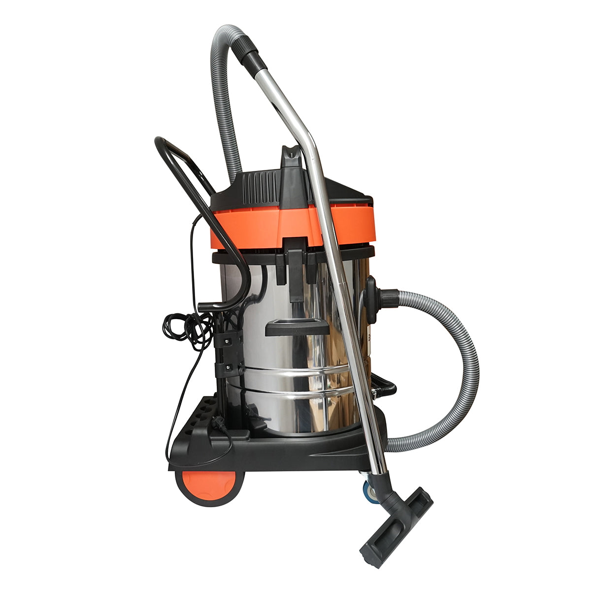 Professional industrial vacuum cleaner dry/wet 3000W, 220V, volume 70L stainless steel body Breckner Germany