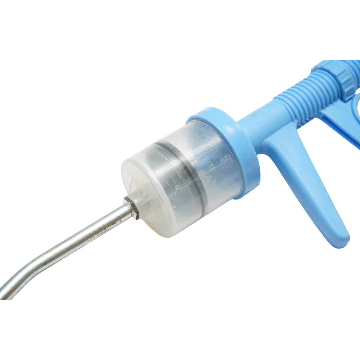 Dispenser, semi-automatic syringe 150ml for administering suspensions, oral solutions Breckner Germany