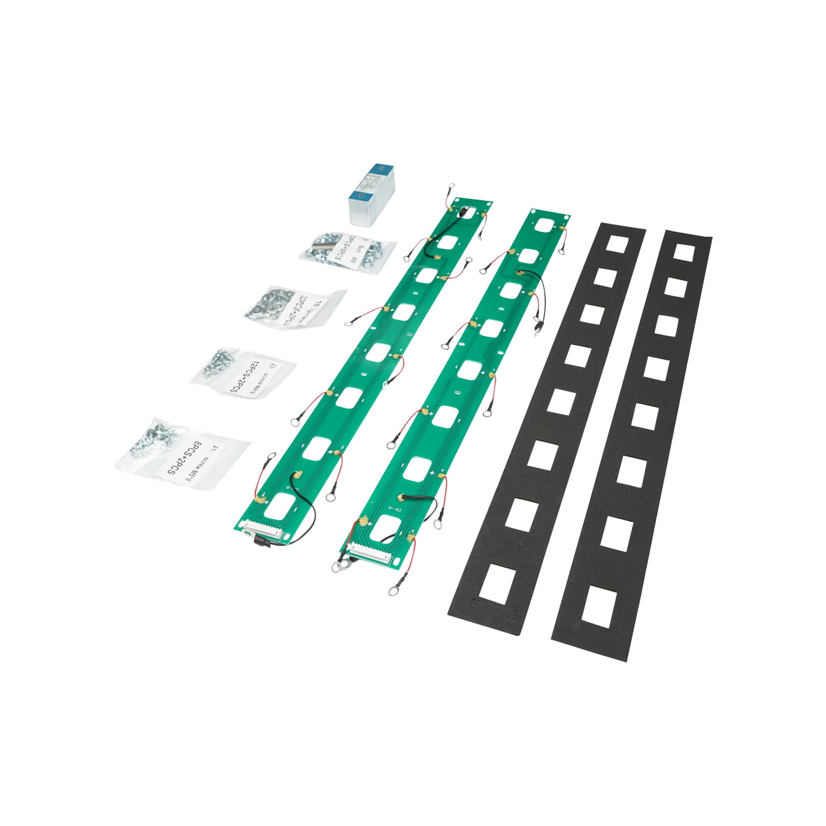 Storage box for 3.2V batteries, LifePo4, 16x280Ah with BMS 48V, storage rack