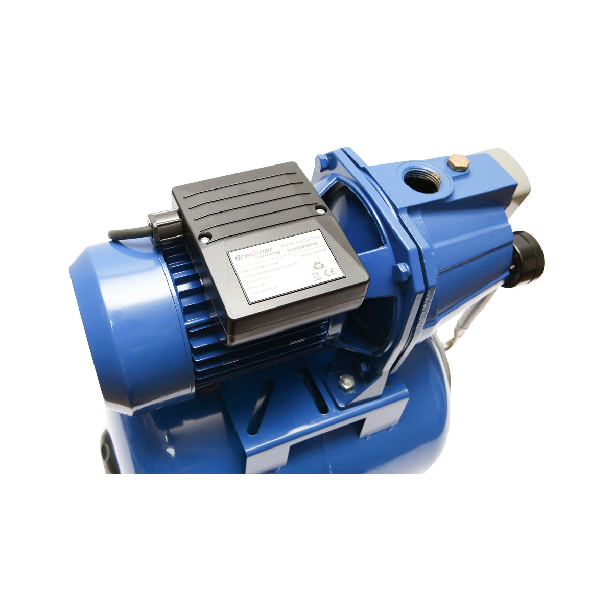 Water hydrofor 550W 220V, flow rate 45L/min, H50m, 24L tank, speed 2860 r/min AUTOJET80S Breckner Germany