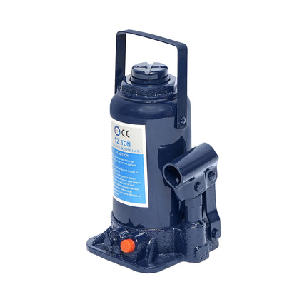 12-ton piston type hydraulic jack with valve 210mm
