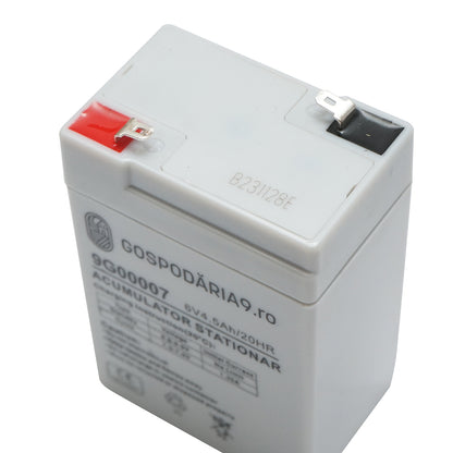 Solar gel battery 6V 4.5Ah 20HR, 70x47x101x107 mm FC6-4.5 Household 9