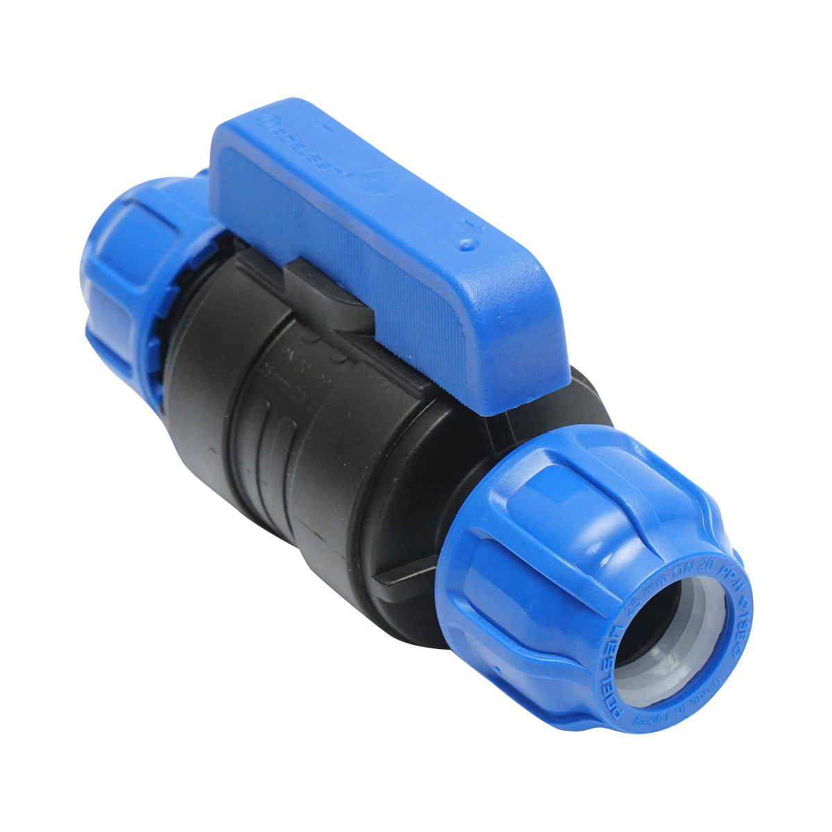 Ball valve D25x25mm, PN10, for irrigation systems