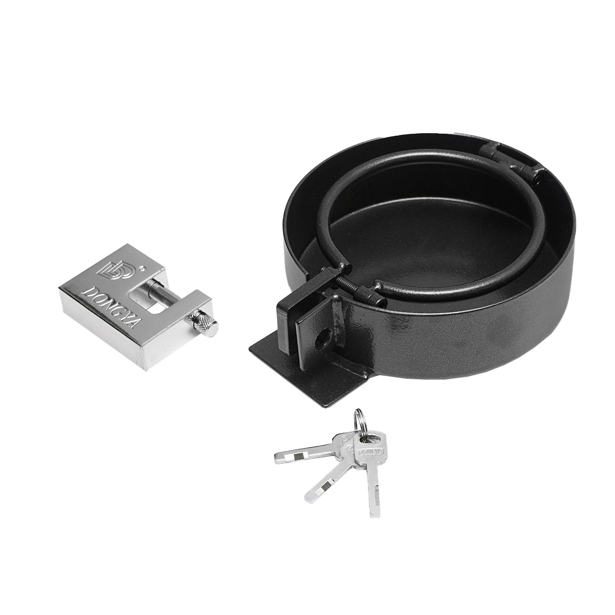 Diesel anti-theft with a 110mm lockable lid opening