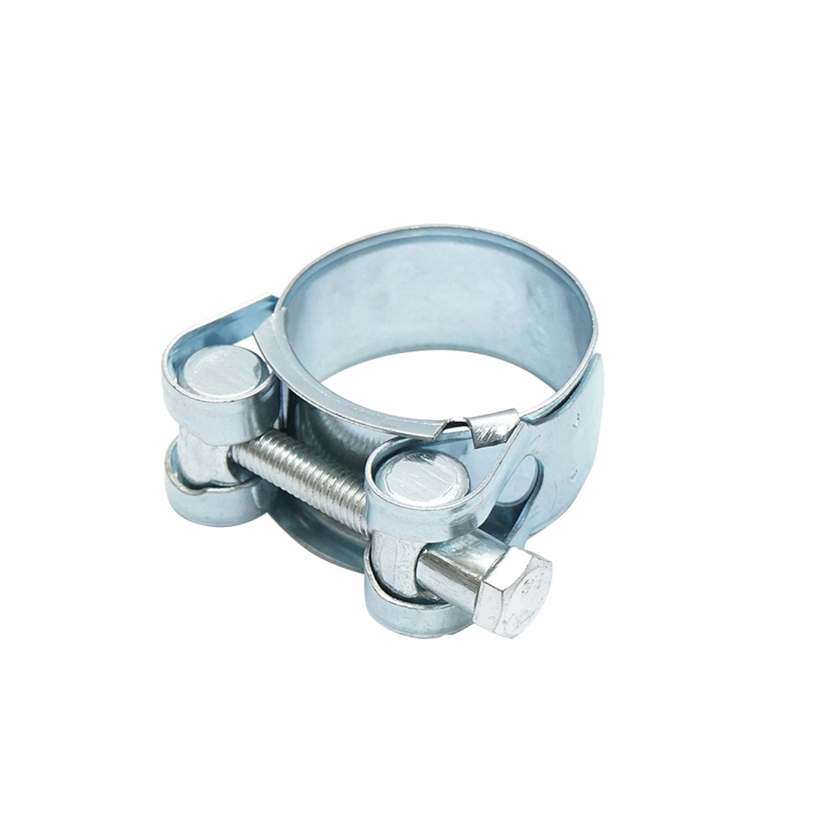 Force collar, galvanized metal clamp with screw W1 for hoses 30-33mm Breckner Germany