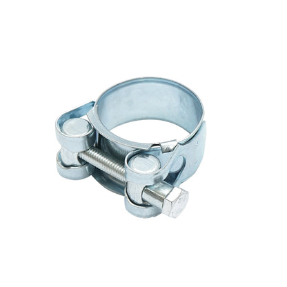 Force collar, galvanized metal clamp with screw W1 for hoses 30-33mm Breckner Germany