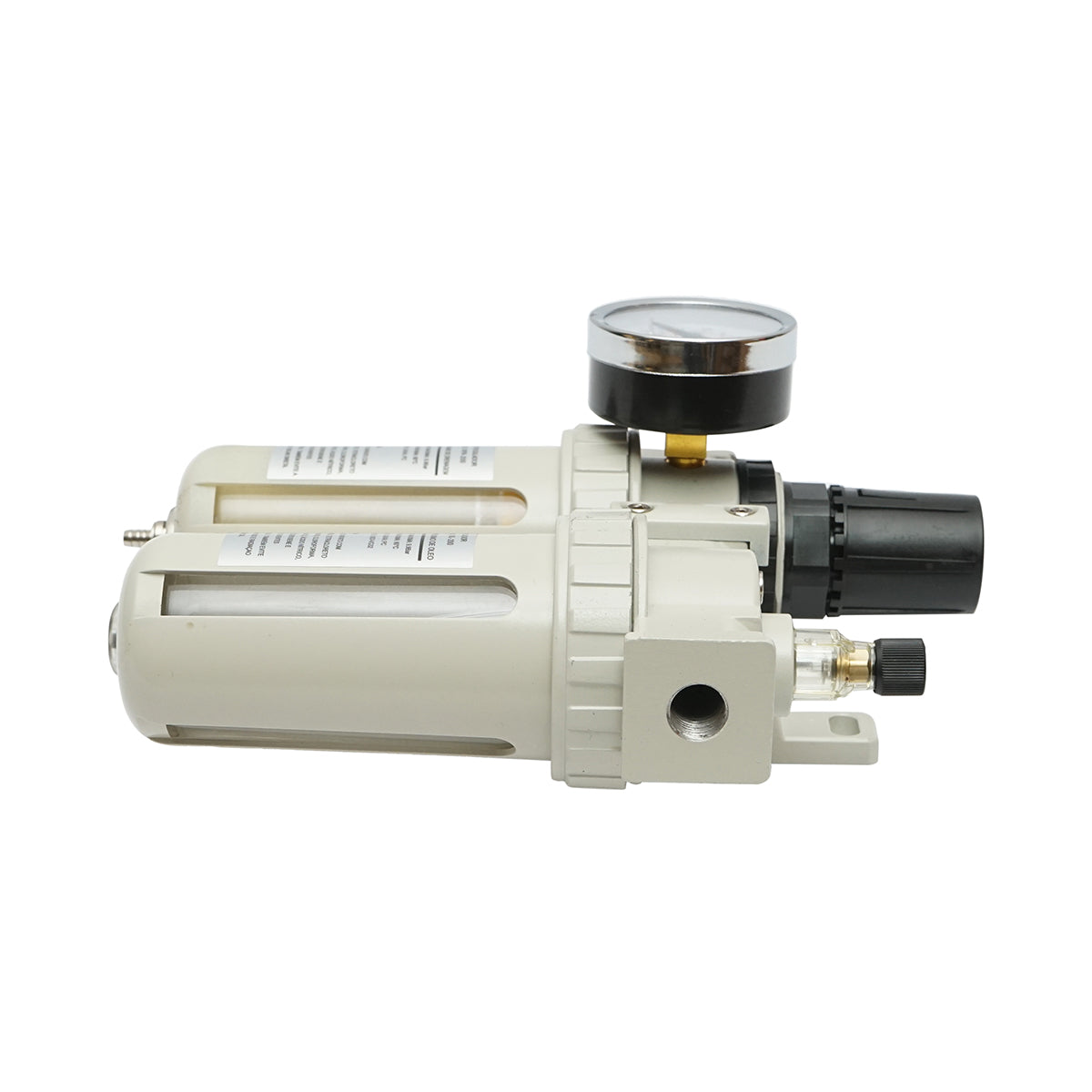 Air filter and lubricator with a maximum pressure regulator of 1 MPa, 1/2 connection