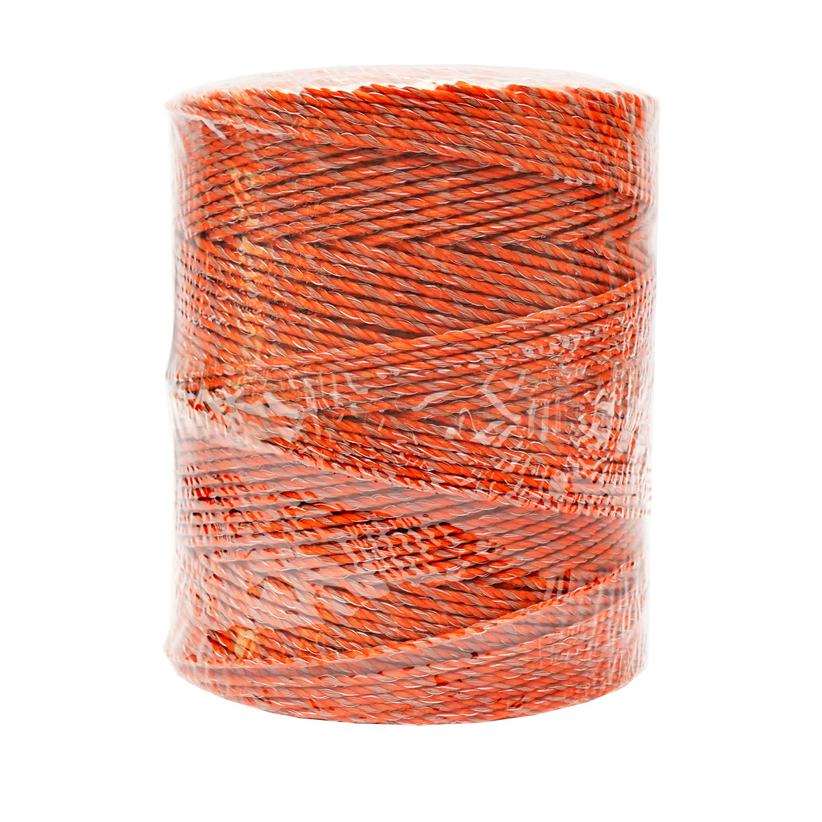 Roll of orange-brown wire with a 3mm metal insert 5x0.2mm SS, resistance 4.5 Ohm/m, 500m electric fence Thor