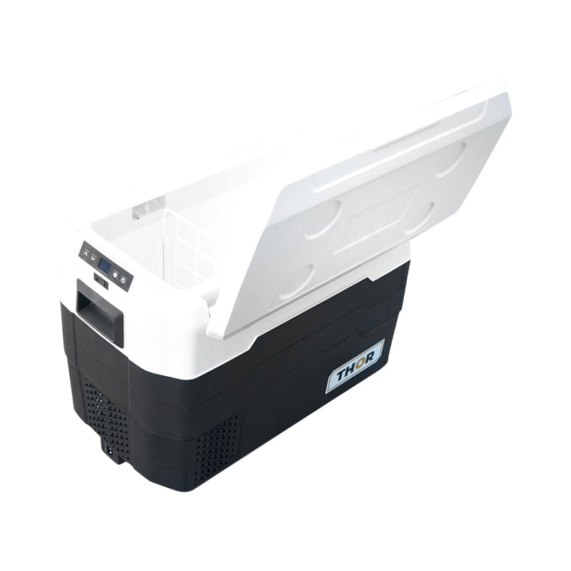 Car refrigerator 40L 12-24V 55W with compressor 640x360x475mm min -20 max +10 Thor