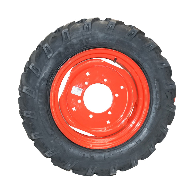 Complete wheel 750/20 8PR R1 with front tread for UTB U-650 tractor